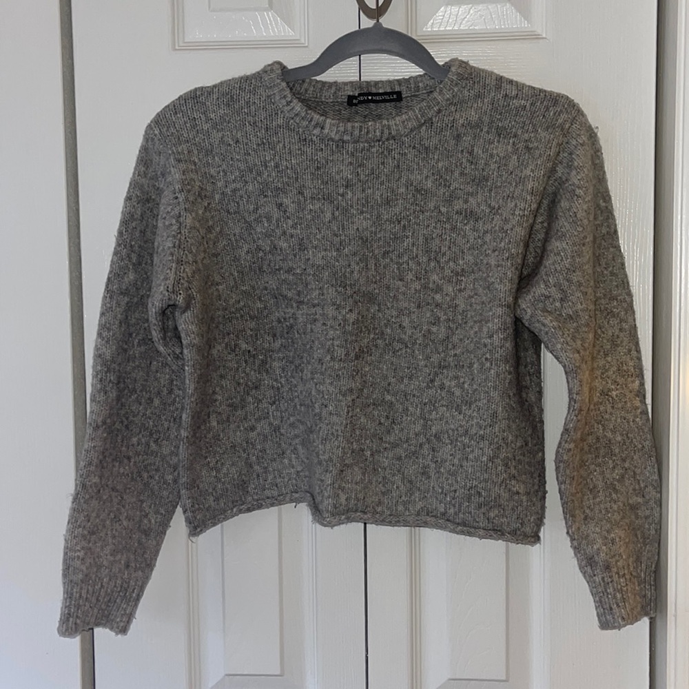 Light Grey Brandy Melville Sweater